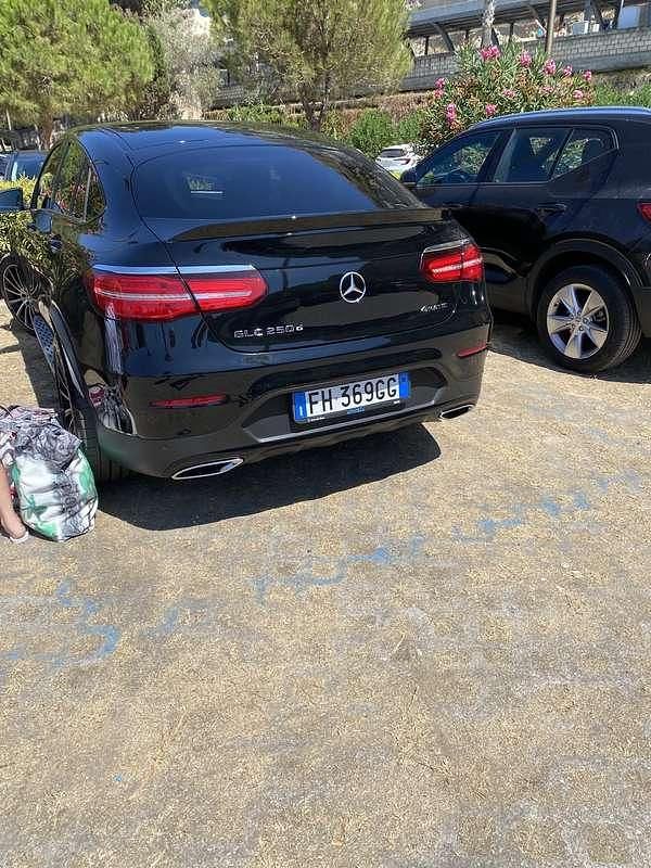 Usata Mercedes GLC250 Premium 204 CV (150 kW) 2017 Nero Coupé