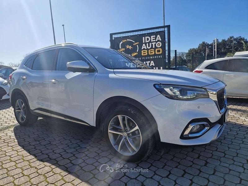 Usata MG HS Luxury 162 CV (119 kW) 2023 Bianco SUV