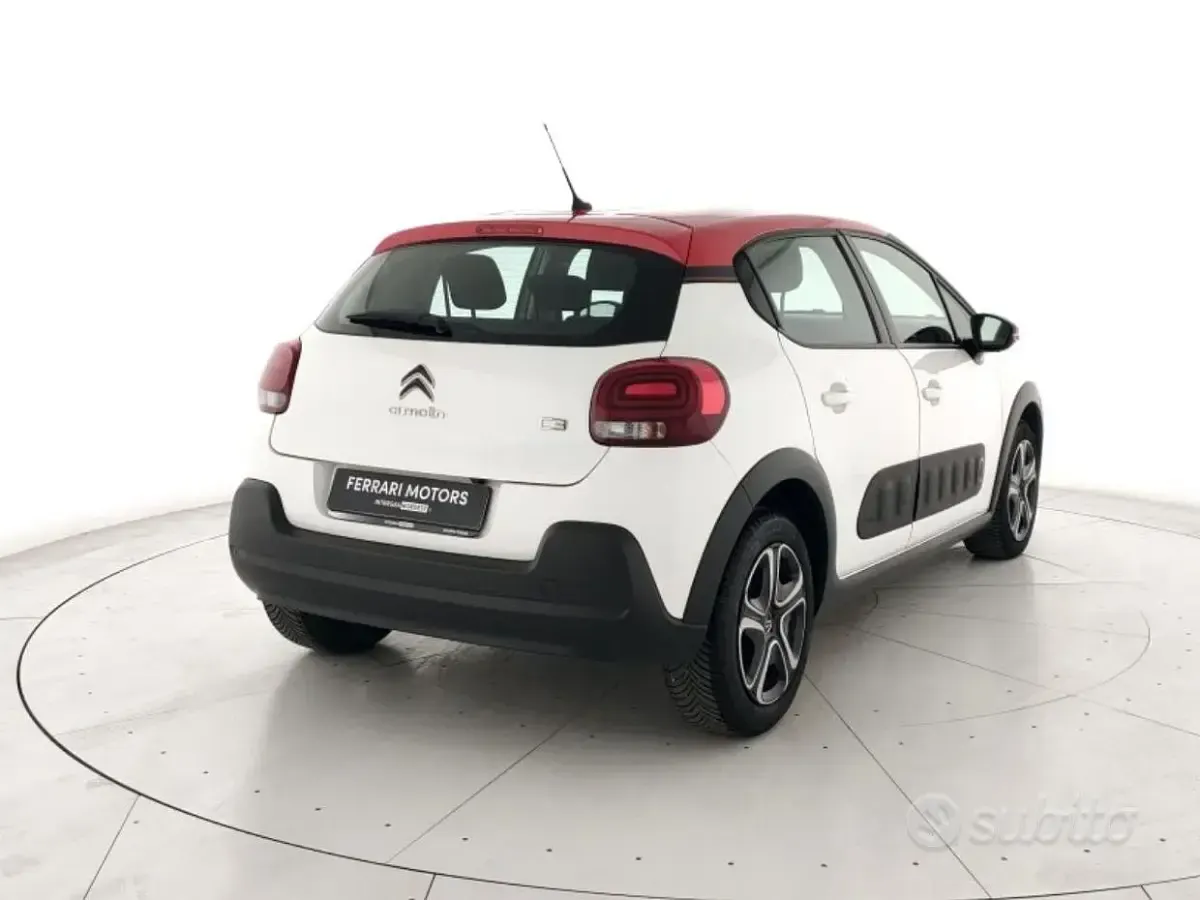 Usata Citroën C3 Shine 102 CV (75 kW) 2018 Bianco Utilitaria