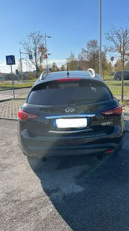 Usata Infiniti QX70 S Design 238 CV (175 kW) 2014 Nero SUV