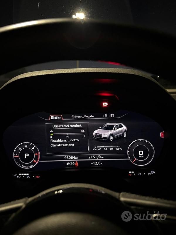 Usata Audi Q2 Comfort 116 CV (85 kW) 2022 Blu SUV