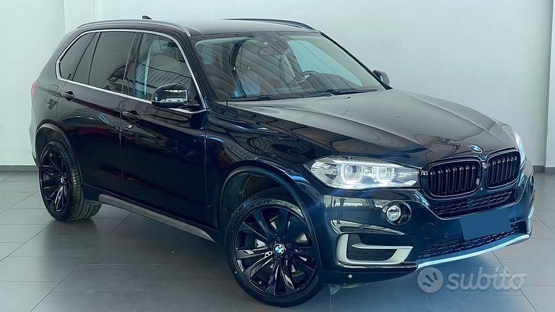 Usata BMW X5 Sport Line 218 CV (160 kW) 2014 Nero SUV