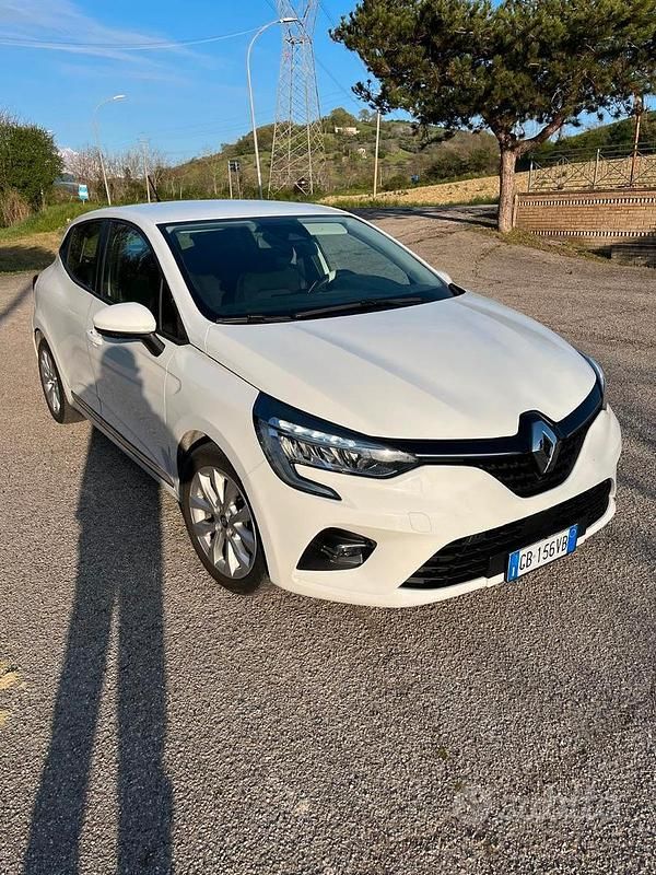 Usata Renault Clio V Intens 86 CV (63 kW) 2020 Bianco Berlina