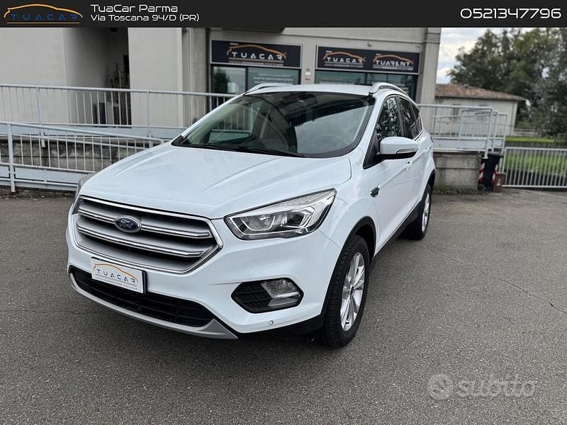 Bianco Usata 2019 Ford Kuga SUV | 12.500 € (Super prezzo) - Immagine 1/4