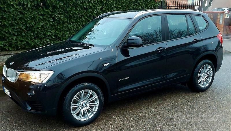 Usata BMW X3 190 CV (139 kW) 2015 Nero SUV