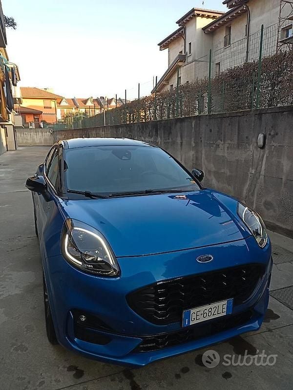 Usata Ford Puma ST-Line 125 CV (91 kW) 2021 Blu SUV