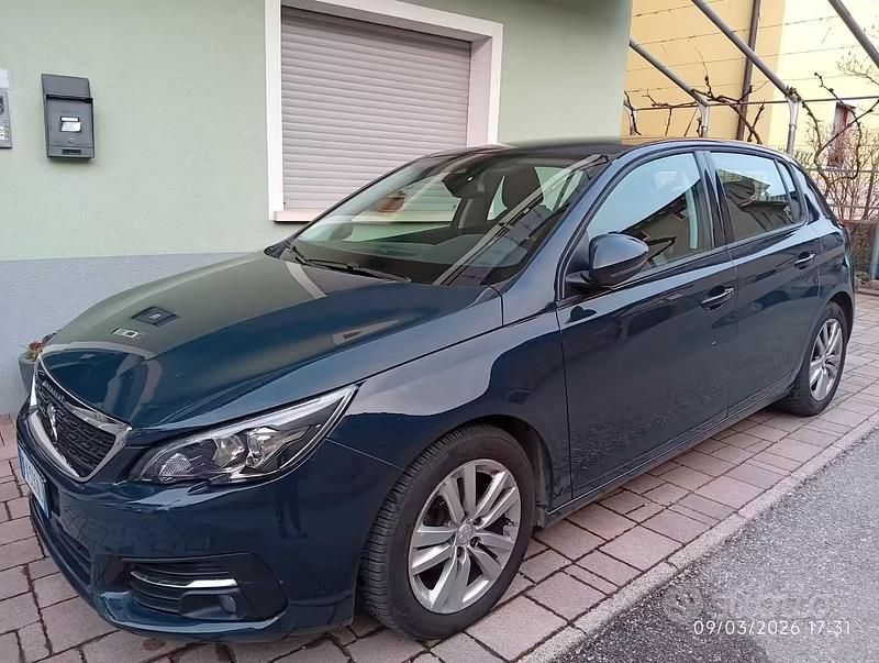 Usata Peugeot 308 2019 Blu Berlina
