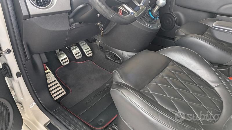 Usata Abarth 595 Turismo 165 CV (121 kW) 2021 Bianco Utilitaria