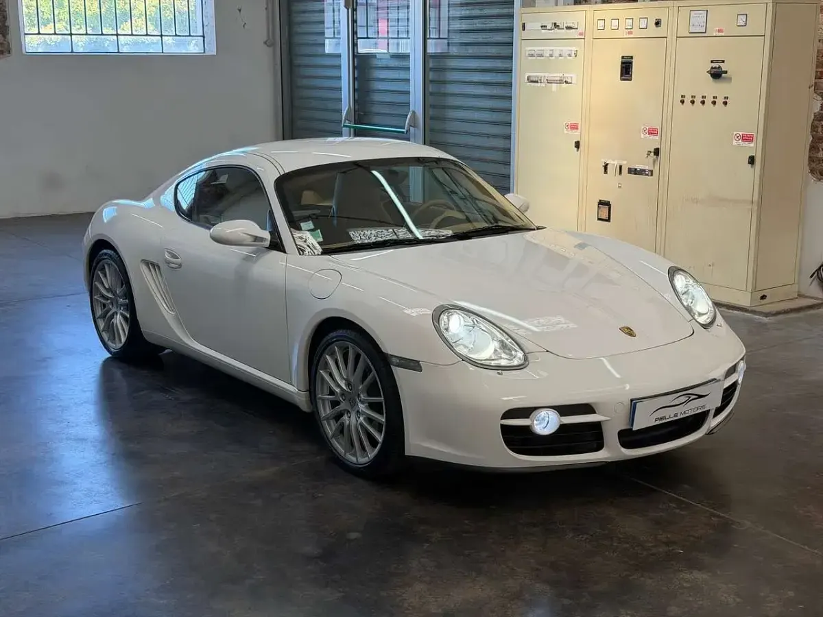 Usata Porsche Cayman 245 CV (180 kW) 2008 Bianco Coupé