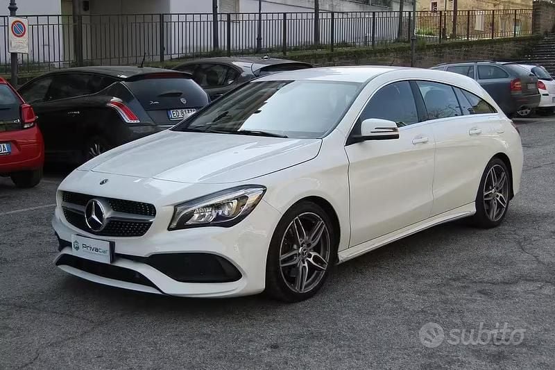 Usata Mercedes CLA220 Shooting Brake Premium 177 CV (130 kW) 2019 Bianco Station wagon