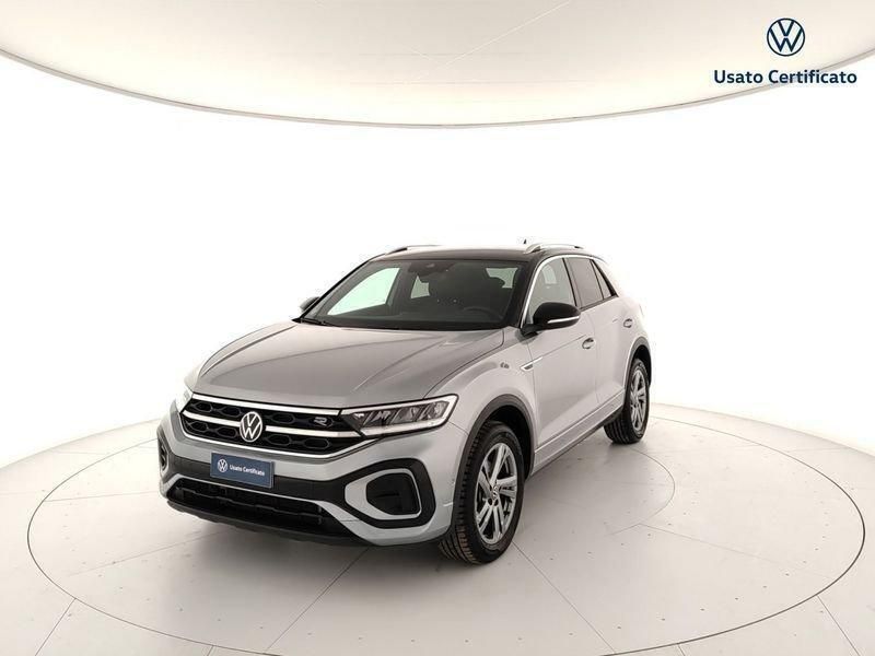 Beige Usata 2024 VW T-Roc R-line SUV | 28.900 € (Cara) - Immagine 1/4