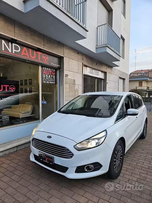 Usata Ford S-MAX Vignale 190 CV (139 kW) 2019 Bianco Monovolume