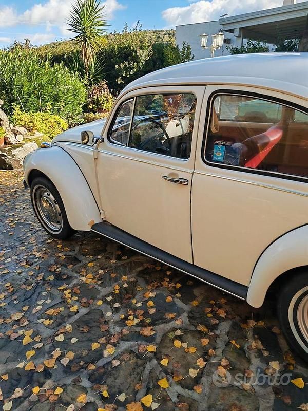 Usata VW Beetle 1970 Bianco Utilitaria