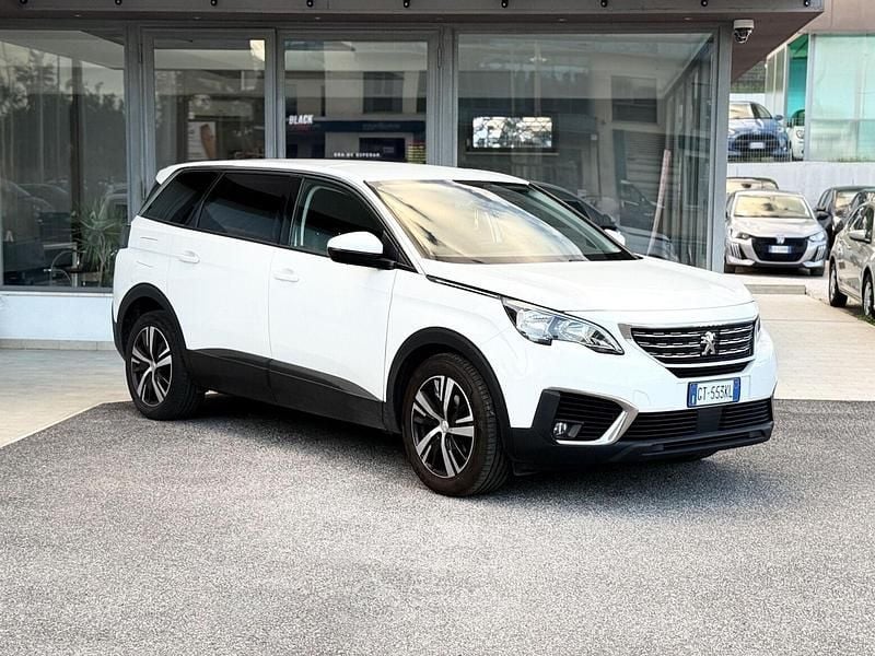 Usata Peugeot 5008 S 131 CV (96 kW) 2019 Bianco Monovolume