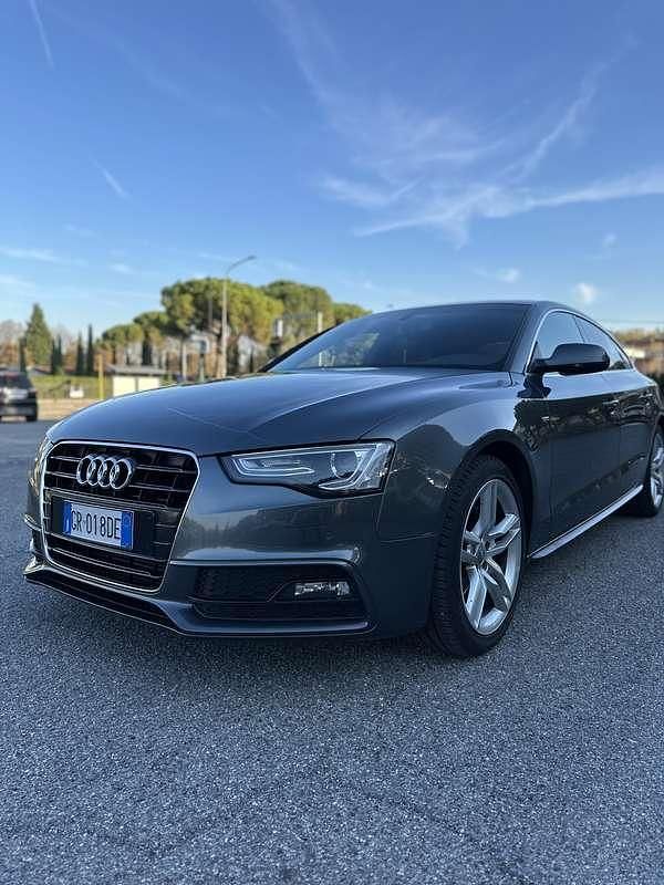 Usata Audi A5 Sportback 170 CV (125 kW) 2014 Grigio Utilitaria