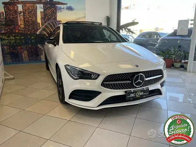 Usata Mercedes CLA200 Premium 150 CV (110 kW) 2019 Bianco Station wagon