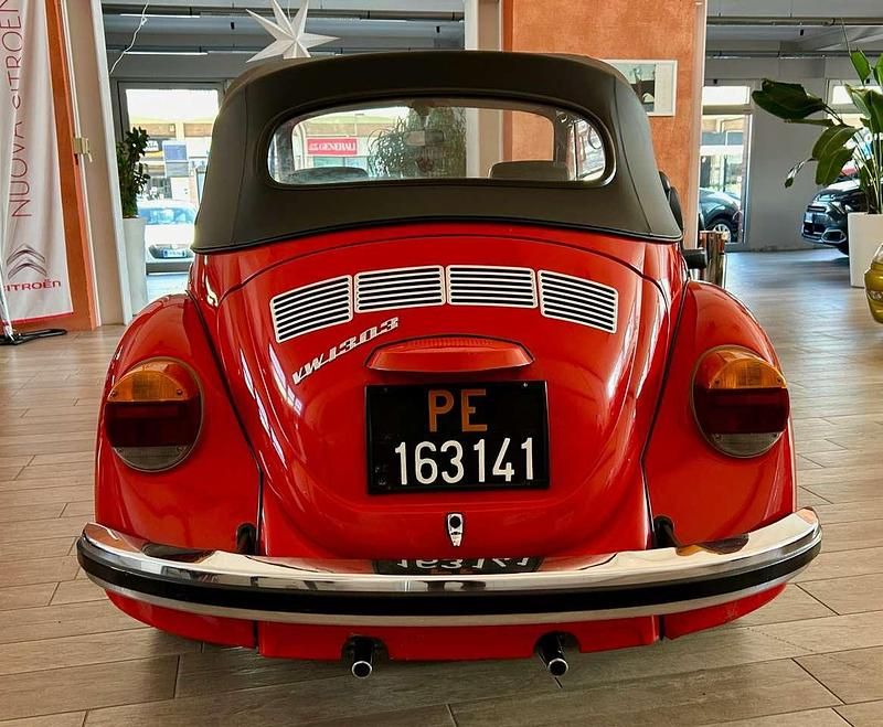 Usata VW Beetle Cabriolet Karmann 35 CV (25 kW) 1979 Rosso Cabrio