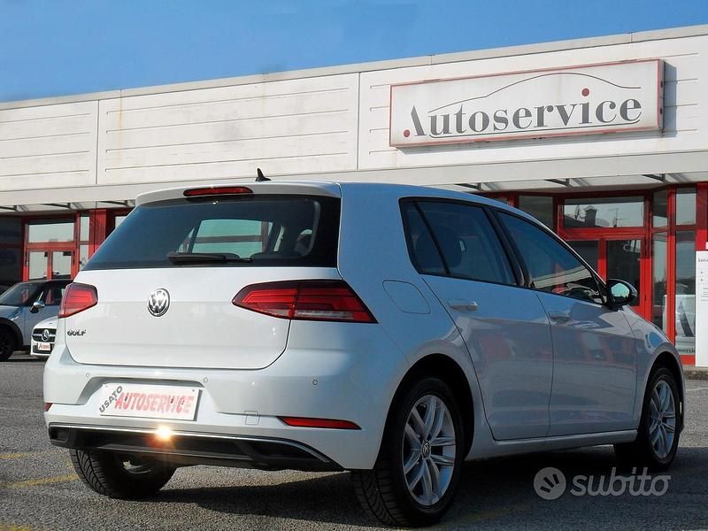 Usata VW Golf VII Business 116 CV (85 kW) 2019 Bianco Berlina
