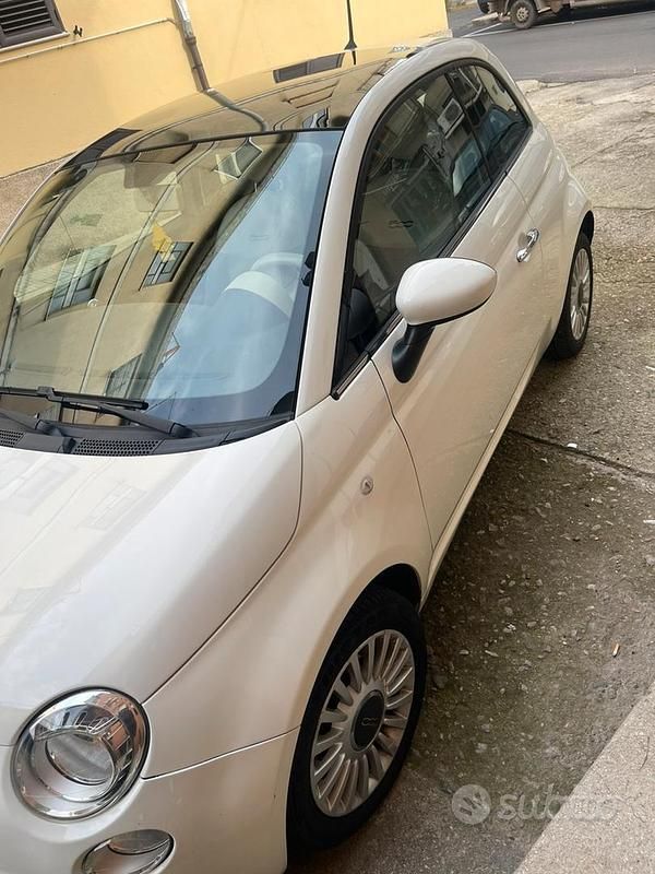 Usata Fiat 500 95 CV (69 kW) 2014 Bianco Berlina