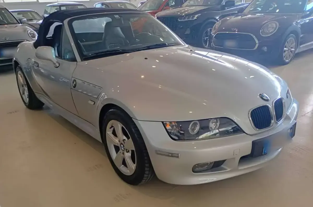 Usata BMW Z3 118 CV (86 kW) 2001 Argento Cabrio