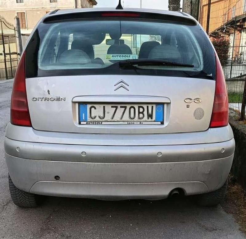 Usata Citroën C3 Exclusive 68 CV (50 kW) 2003 Argento Berlina