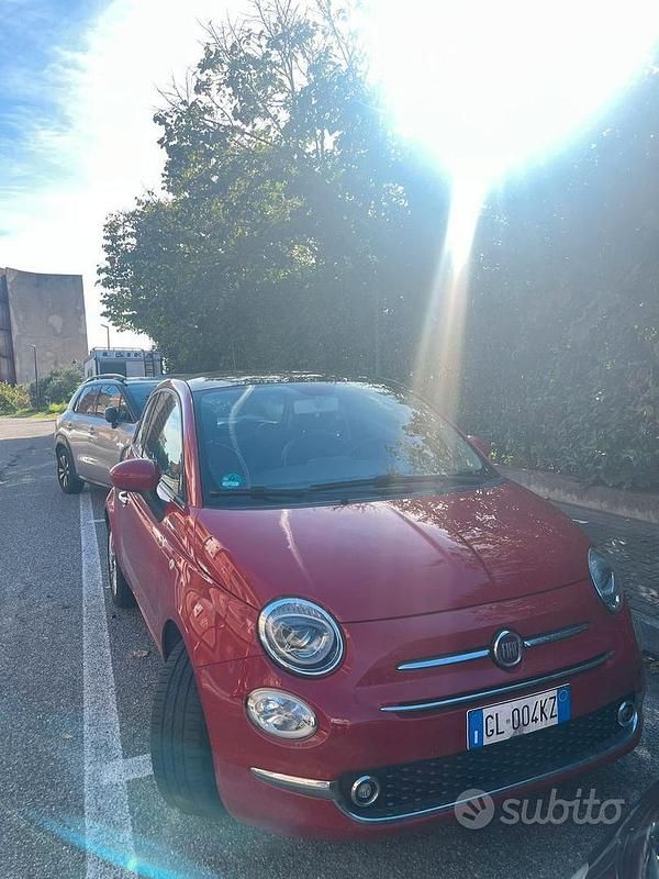 Usata Fiat 500 2016 Rosso Utilitaria