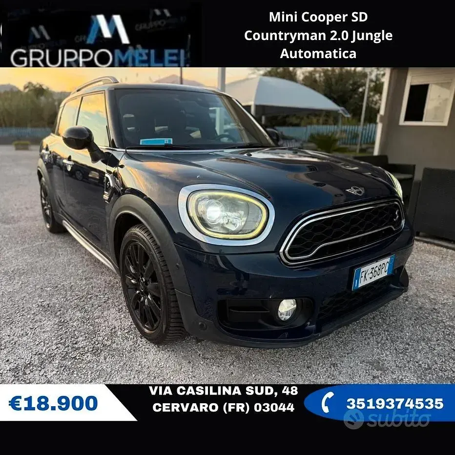 Usata Mini Cooper SD Countryman 192 CV (141 kW) 2017 Blu SUV