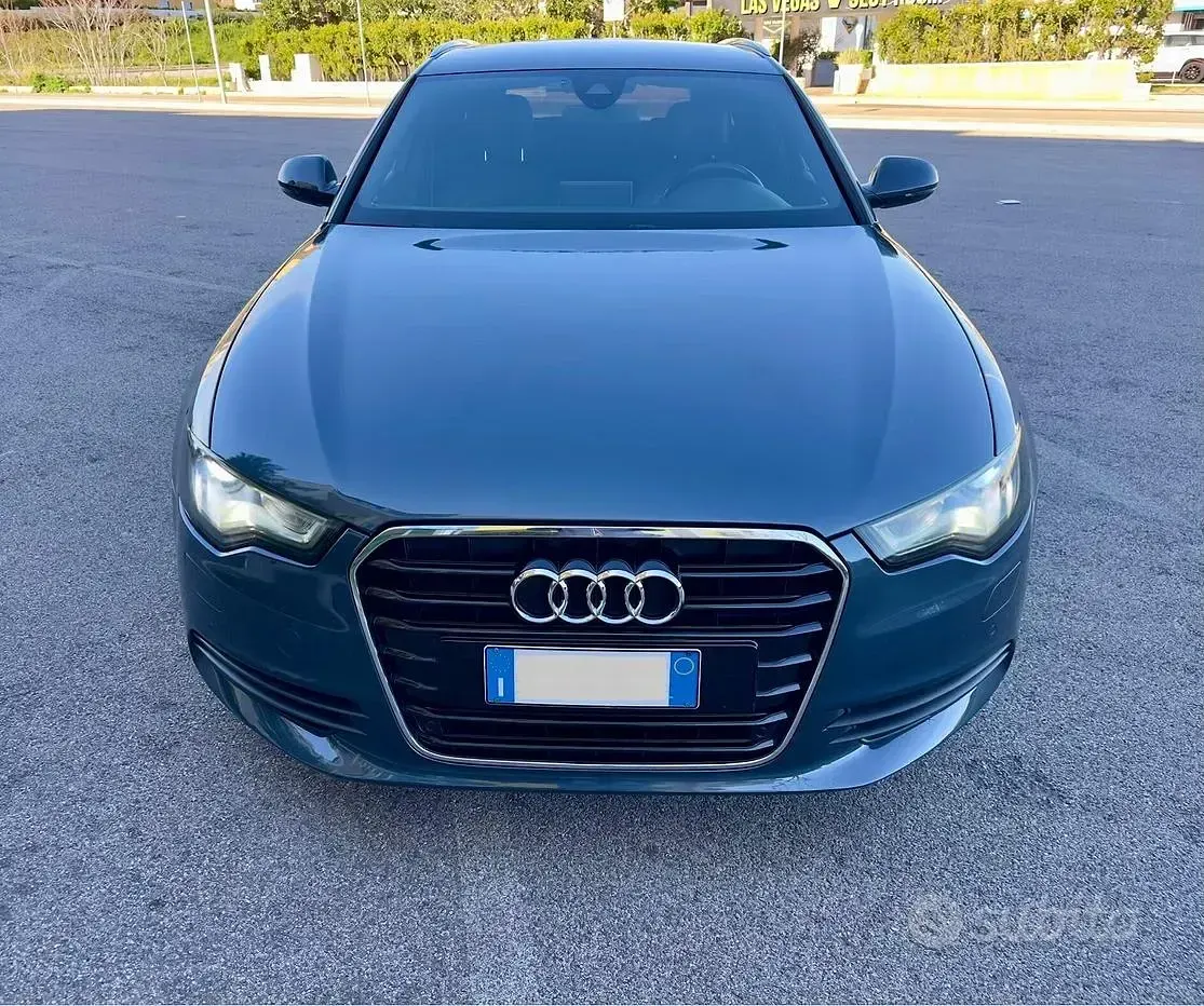 Usata Audi A6 Advanced Plus 177 CV (130 kW) 2012 Blu Station wagon
