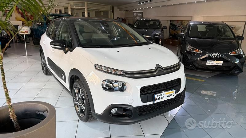 Usata Citroën C3 PureTech 83 CV (61 kW) 2018 Bianco Utilitaria