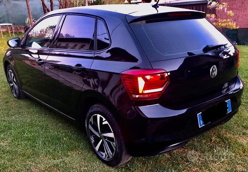 Usata VW Polo 95 CV (69 kW) 2021 Nero Utilitaria