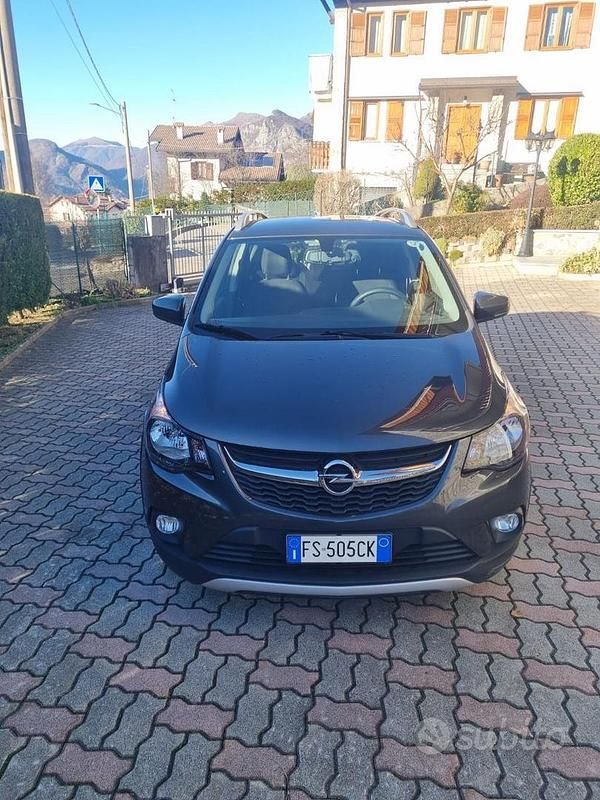 Usata Opel Karl Rocks 73 CV (53 kW) 2018 Grigio Utilitaria