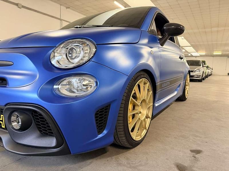 Usata Abarth 595C Competizione 179 CV (131 kW) 2021 Blu/azzurro Cabrio