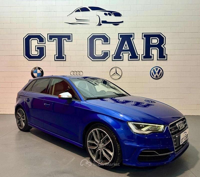Usata Audi S3 Ambiente 299 CV (219 kW) 2016 Blu Berlina