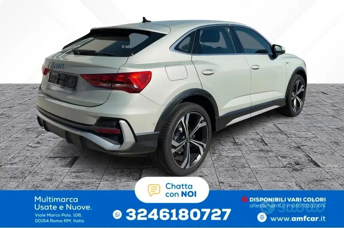 Usata Audi Q3 Sportback S-Line 150 CV (110 kW) 2022 Grigio SUV