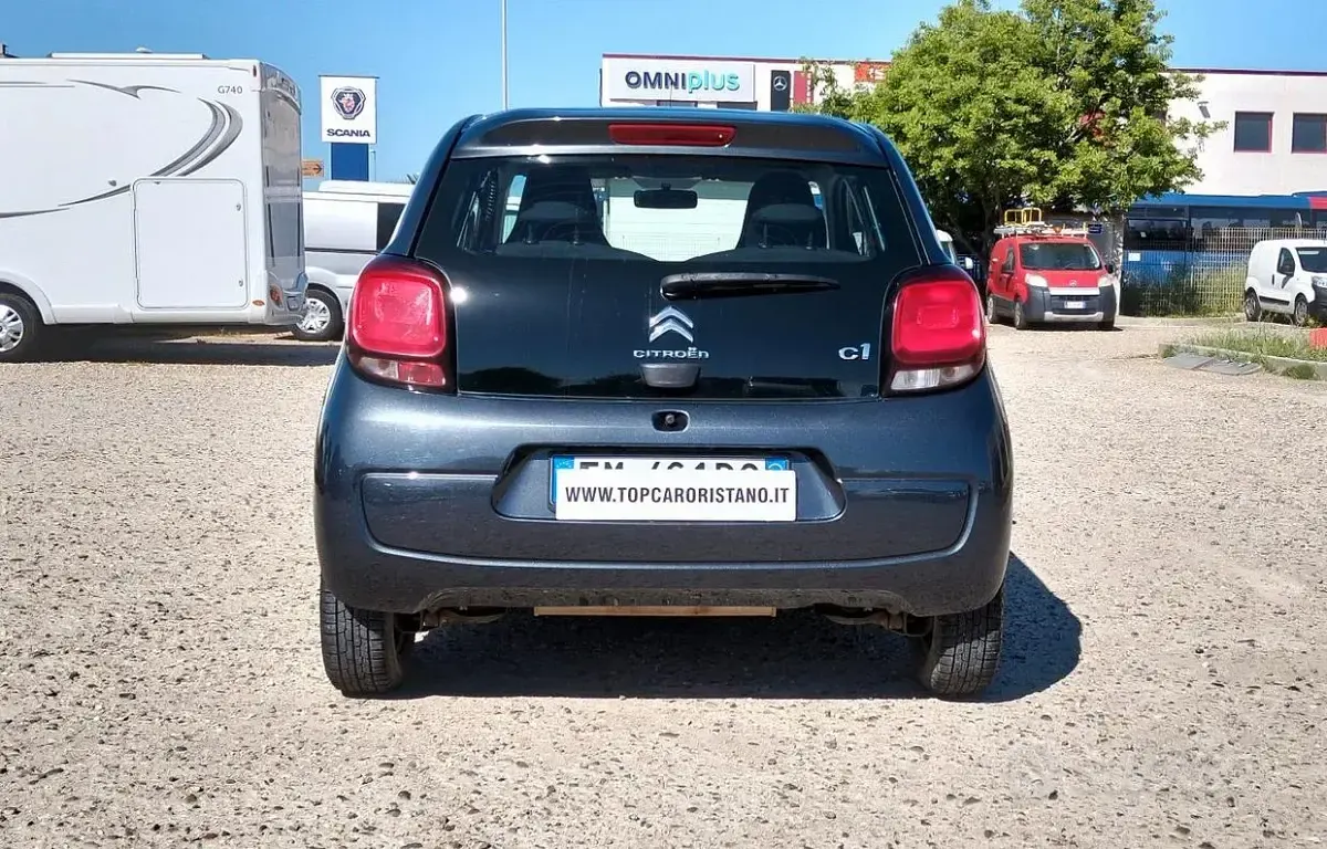 Usata Citroën C1 Feel 69 CV (50 kW) 2017 Grigio Utilitaria