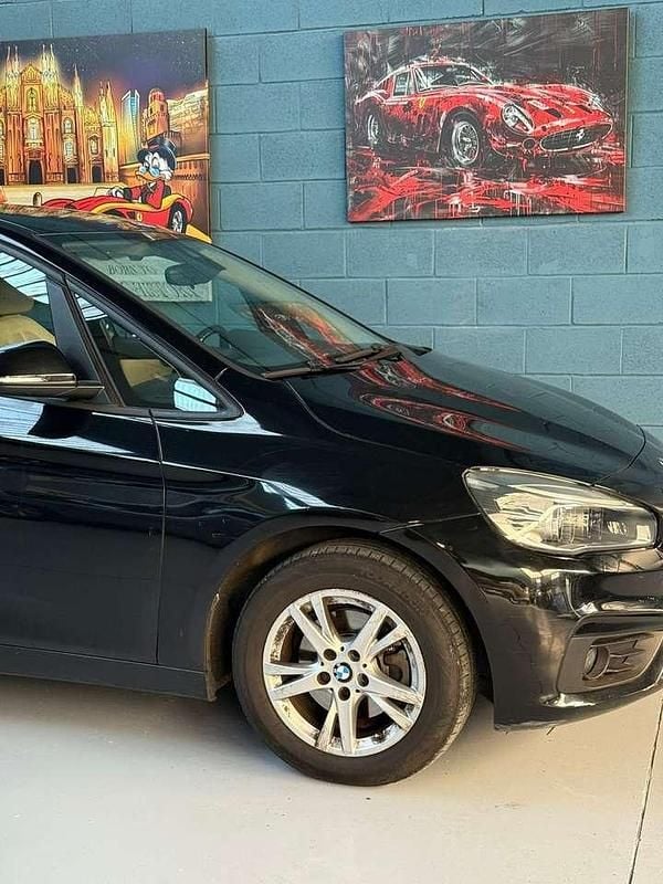 Usata BMW 218 Active Tourer 150 CV (110 kW) 2016 Nero Monovolume