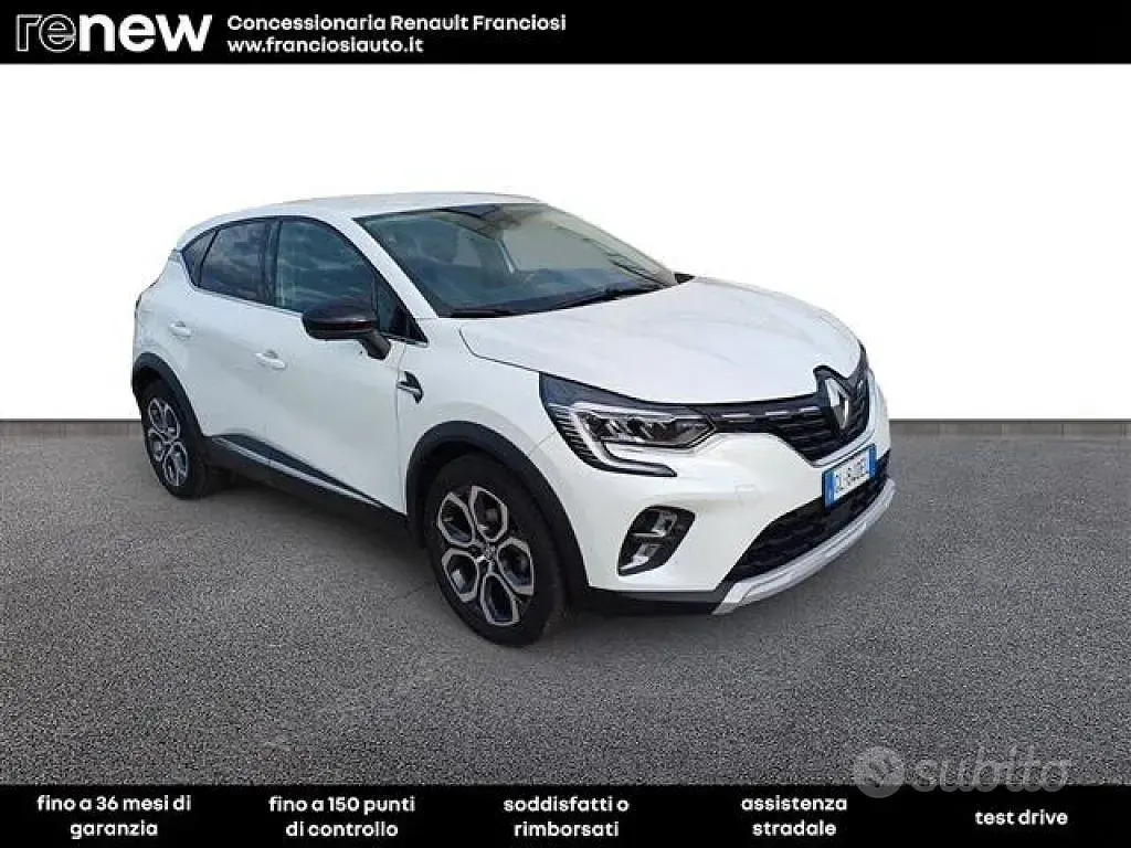 Usata Renault Captur Techno 91 CV (66 kW) 2022 Bianco SUV