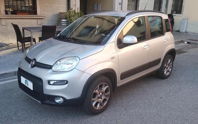 Usata Fiat Panda 4x4 S 95 CV (69 kW) 2016 Argento Utilitaria