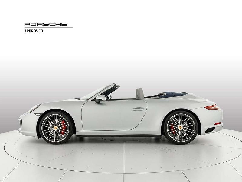 Usata Porsche 911 Carrera 4S Cabriolet 420 CV (308 kW) 2018 Argento Cabrio