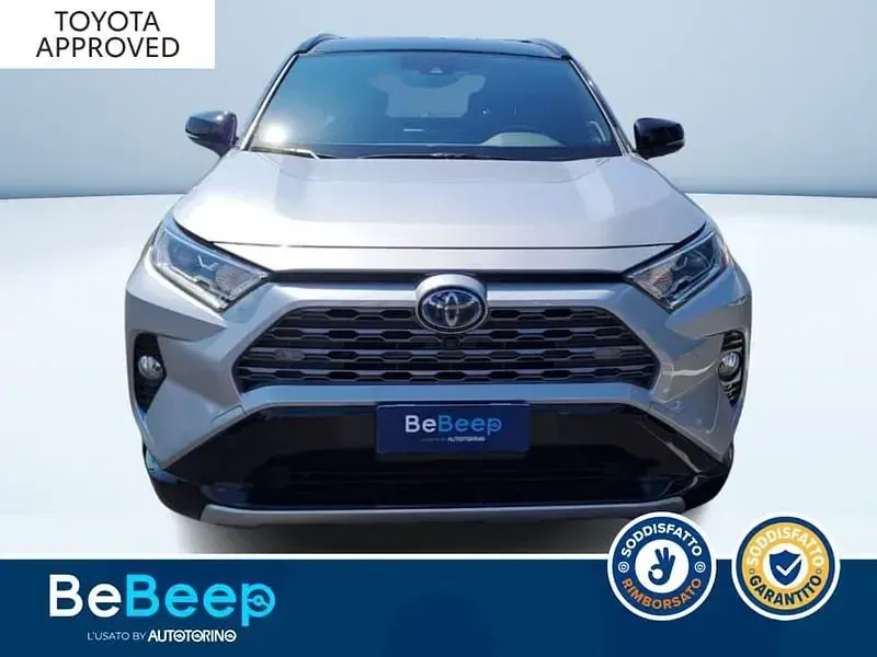 Usata Toyota RAV4 Hybrid Style 218 CV (160 kW) 2020 Argento SUV