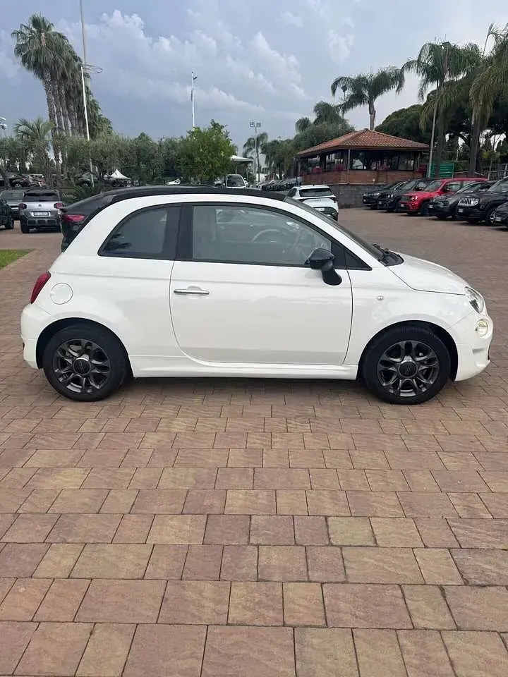 Usata Fiat 500C Dolcevita 69 CV (50 kW) 2021 Bianco Cabrio