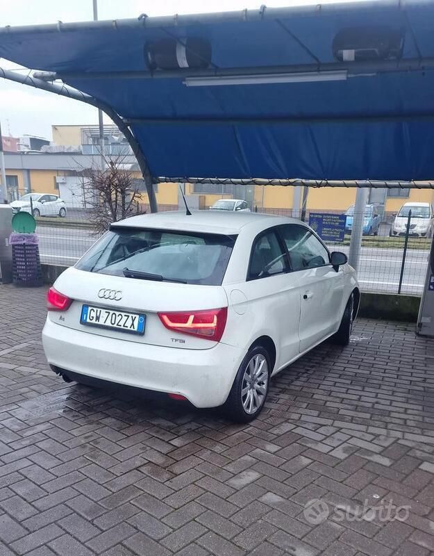 Usata Audi A1 2012 Bianco Utilitaria