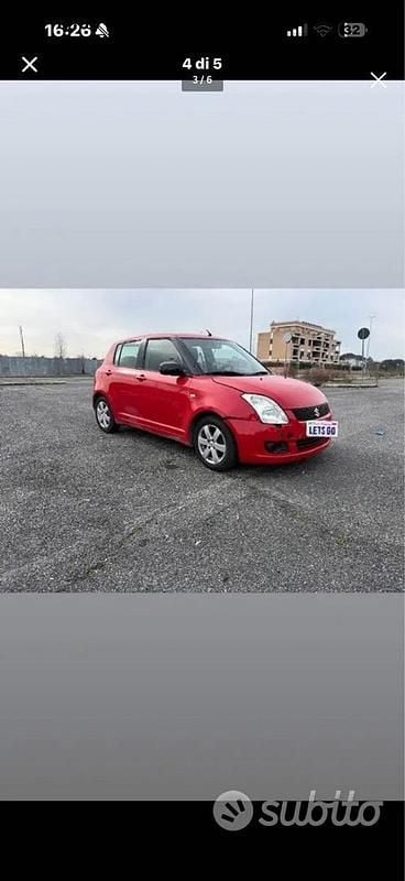 Usata Suzuki Swift 2008 Rosso Berlina