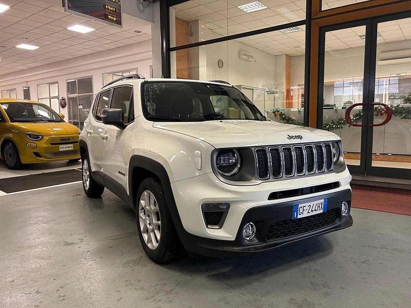 Bianco Usata 2021 Jeep Renegade Limited SUV | 16.900 € (Buon prezzo) - Immagine 1/4