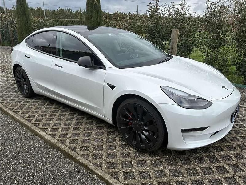 Usata Tesla Model 3 Performance 461 kW (627 CV) 2021 Bianco Berlina
