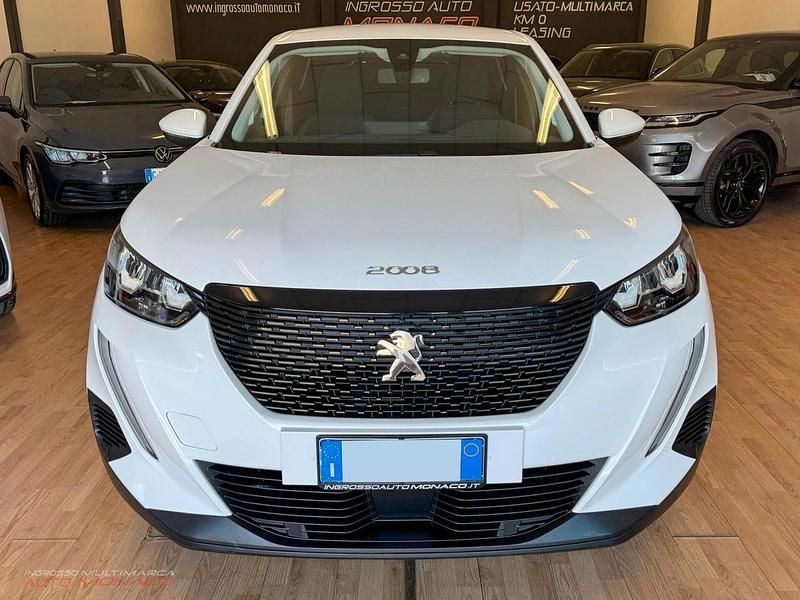Usata Peugeot 2008 Active 101 CV (74 kW) 2020 Bianco SUV