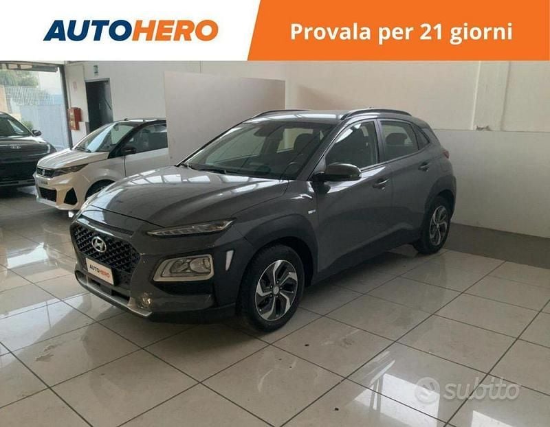 Grigio Usata 2021 Hyundai Kona SUV | 16.399 € (Ottimo prezzo) - Immagine 1/4