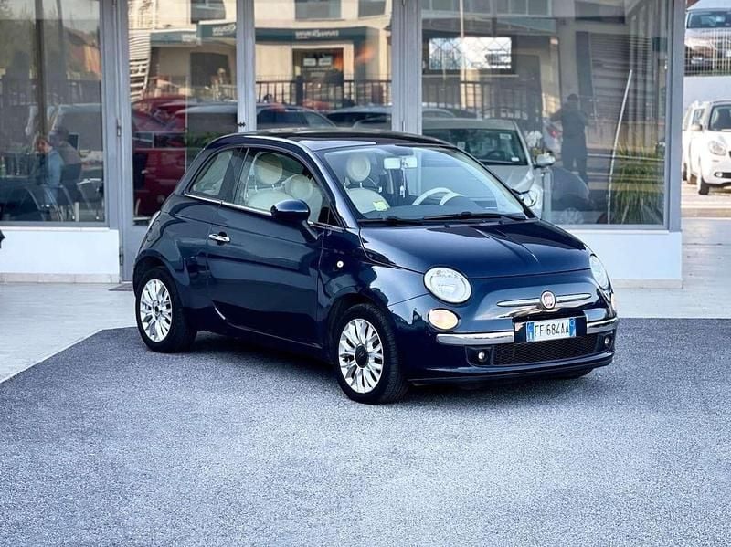 Usata Fiat 500 95 CV (69 kW) 2016 Blu Berlina