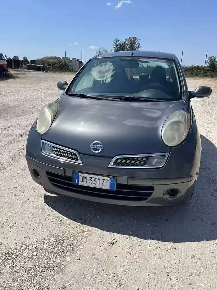 Usata Nissan Micra 80 CV (58 kW) 2008 Grigio Berlina