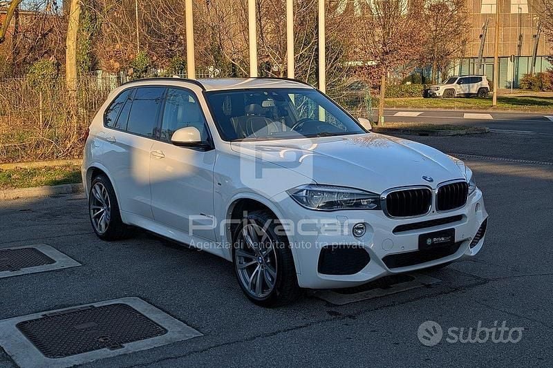 Usata BMW X5 M Sport 249 CV (183 kW) 2018 Bianco SUV